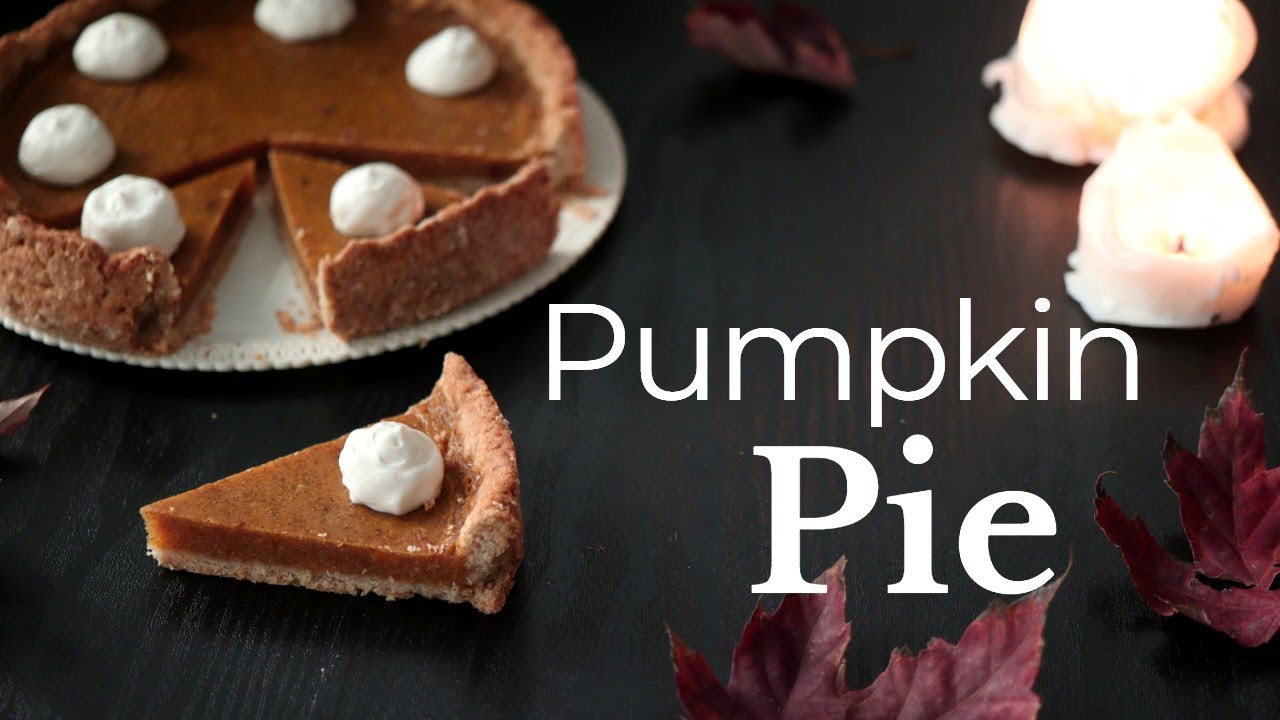 Pumpkin pie VEGAN | Torta di zucca senza latte e uova