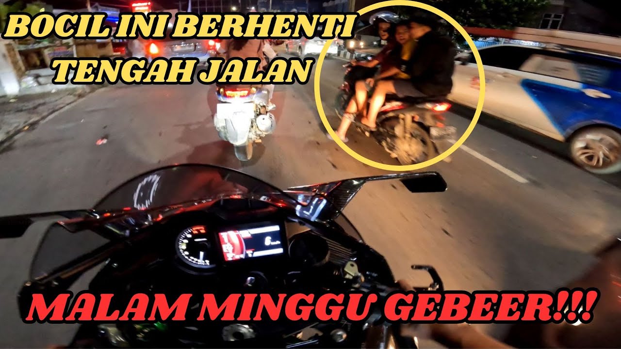 REACTION PUBLIC KAWASAKI H2 GEBER | MALAM MINGGU YANG BAR BAR