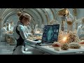 Life In The Year 3100 A Glimpse Of A Perfect Futuristic City 4K Sci Fi mp3