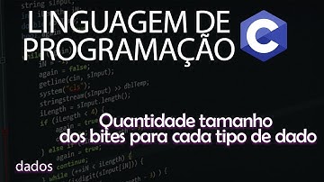 EXERCÍCIOS EM C -  Quantidade tamanho dos bites para cada tipo de dado ( int, float, double, char)