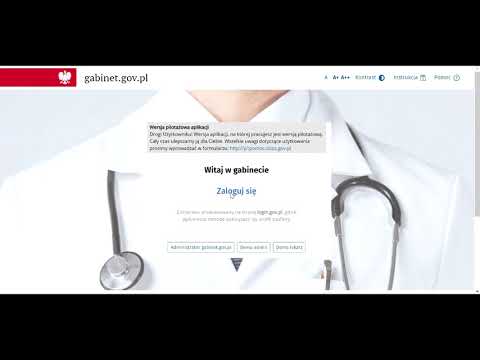 Jak wystawić e-receptę w aplikacji gabinet.gov.pl - film instruktażowy dla pielęgniarki, położnej
