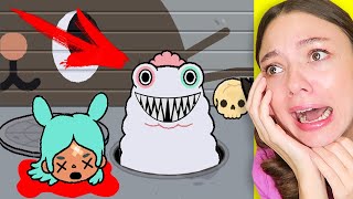 НАСТОЯЩИЙ МОНСТР в ТОКА БОКА на КОТО СВАЛКЕ!!! 🤫😱 СЕКРЕТЫ и ЛЕГЕНДЫ SECRETS Toca Boca Life World