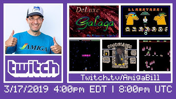 3/17/2019 Part 1 of 2: Commodore Amiga - Tetris Pro Update, Deluxe Galaga, Llamatron