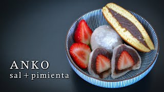 Cómo hacer ANKO »  El relleno de los dulces japoneses | 2 ingredientes | Receta japonesa