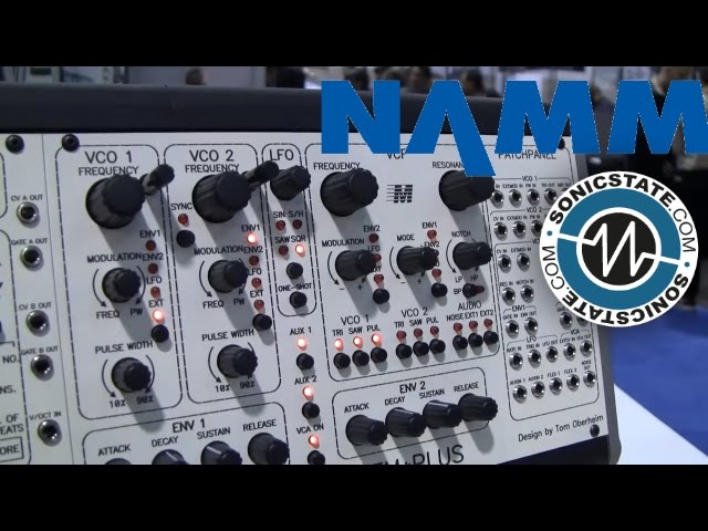 NAMM2016: Tom Oberheim Mini Sequencer & SEM Plus Eurorack - YouTube