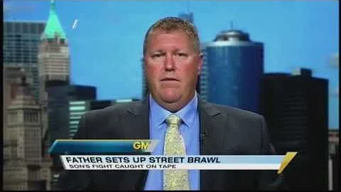 Dad Who Encouraged His Son to Fight on Tape Explai...