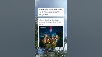 Thumbnail of Teori soal Peran Kim Seon Ho di  #whenlifegivesyoutangerines #seputardramakorea