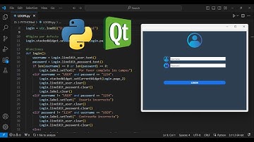🔒 LOGIN con Python y Qt Designer ✅ PARTE GRÁFICA Y CÓDIGO | Programación 👨‍💻
