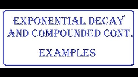Final Exam Review 9: Part1 - exponential functions in real life problems
