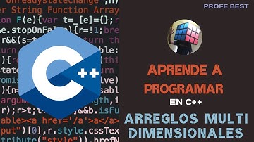 Aprende a programar en C++ - arreglos multi dimensionales (matrices)