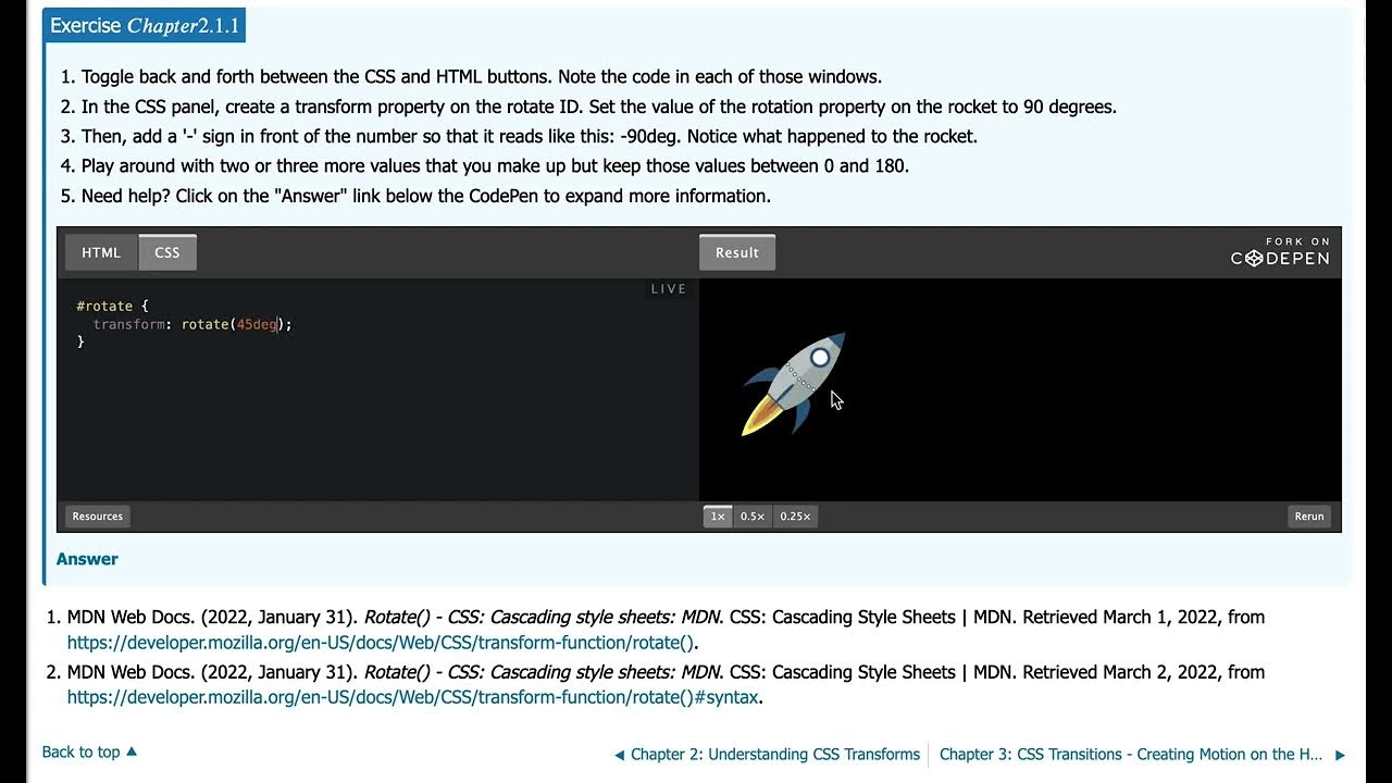 CSS Animation 01: How to Use CodePen - YouTube