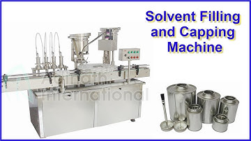PVC Solvent Filling Machine, PVC / CPVC Solvent Cement Filling Machine, PVC Solution Filling Machine