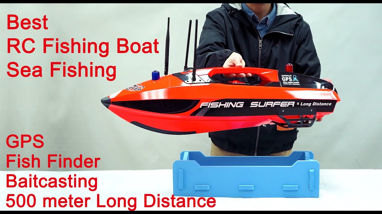 Fishing Surfer RC Surf Fishing Boat Introduction And Bait, 47% OFF
