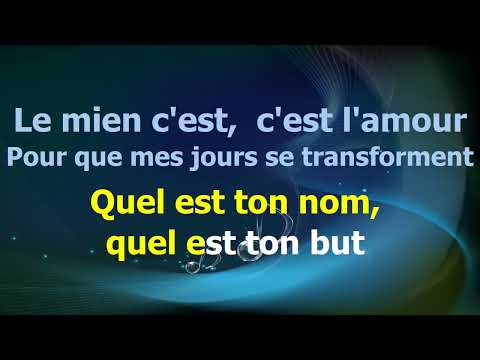 Je T'attends, KARAOKE  Charles Aznavour