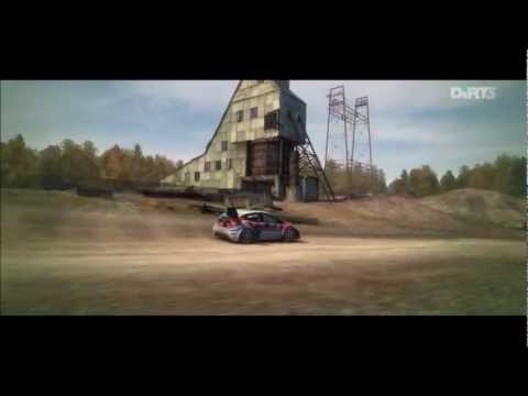 Dirt 3 - Gameplay Cinematic - Drift - Ford Fiesta Hillclimb - Michigan