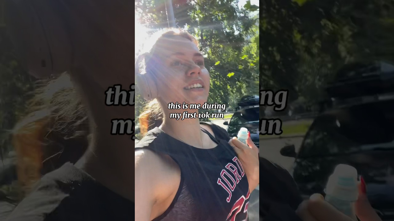 My first 10K run was my best run yet🎉🎊 