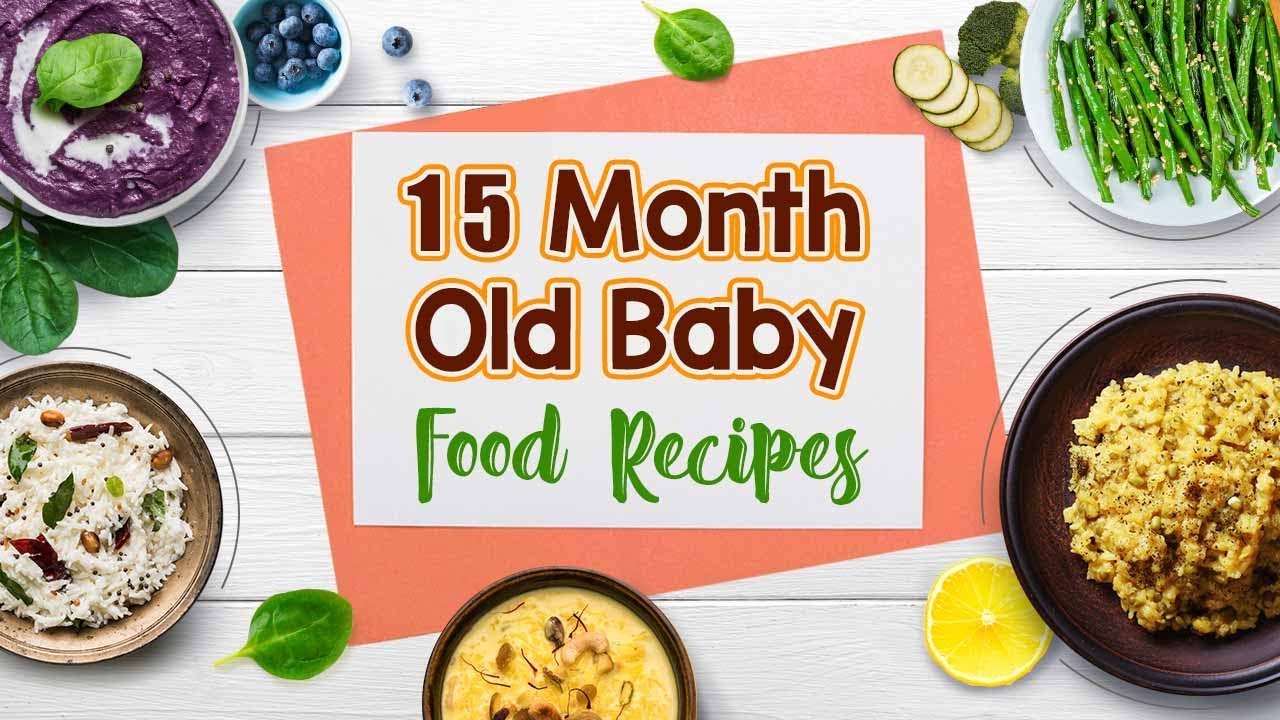 15 Month Baby Diet Chart
