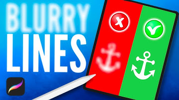 Why Are My Lines Pixelated in Procreate? // 2 Tips to Avoid Blurry Edges!