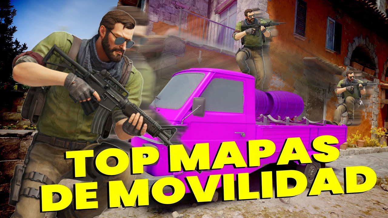 3 MAPAS para MEJORAR tu movimiento en Counter Strike como un Pro