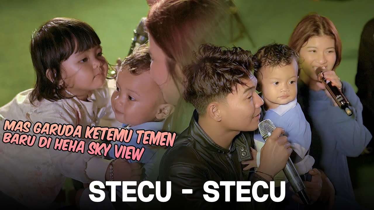 Momen lucu mas garuda ketemu temen baru - STECU STECU - FARIS ADAM (Live Ngamen) Heha Sky View