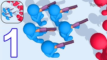 United Zombie States - Gameplay Walkthrough Part 1 Tutorial Zombie Army Commander Base Defense Game