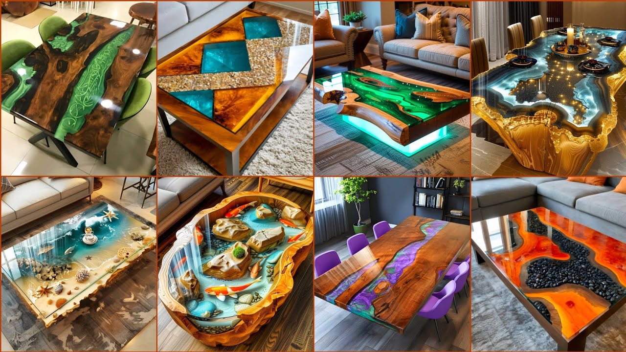 Top 300 Epoxy Tabletop Design Ideas 2025: Stunning Resin River Tables: Epoxy Dining Table Designs