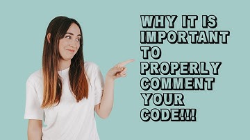 Why It Is IMPORTANT to PROPERLY comment your CODE!!! -- C# Language