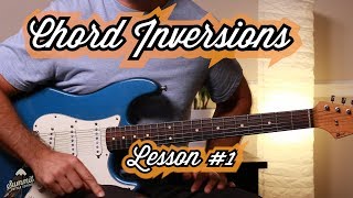 Must Know Moveable Chord Inversions Guitar Lesson 1