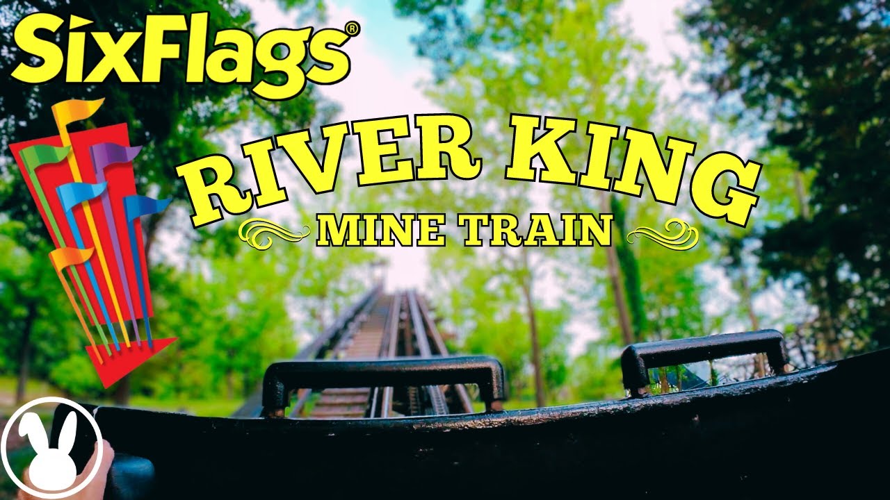River King Mine Train Six Flags St. Louis Front Row POV YouTube