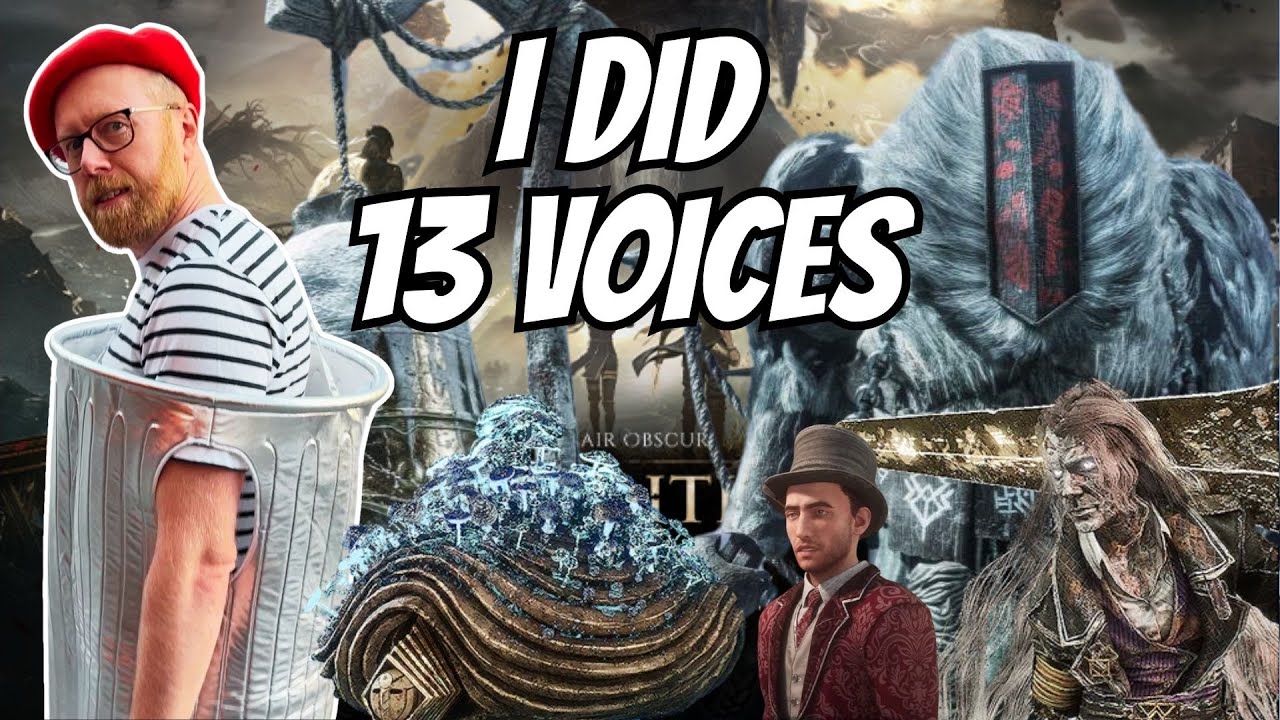 Monoco Actor Rich Keeble - Reacting to all 13 Clair Obscur: Expedition 33 characters I voiced!