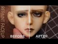 Bjd levi ackerman faceup repaint attack on titan