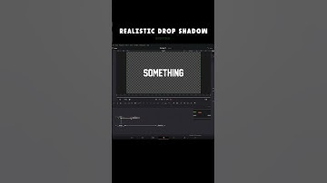 Day 11: Easy Text Drop Shadow Effect in DaVinci Resolve (Fusion)