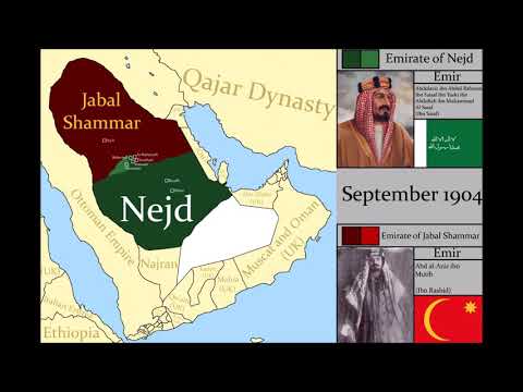 Saudi–Rashidi War of 1902–1907: Every Month