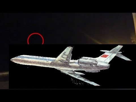Вспышка в небе во время крушения Ту 154 A strange flash in the sky at the time of the crash Tu154