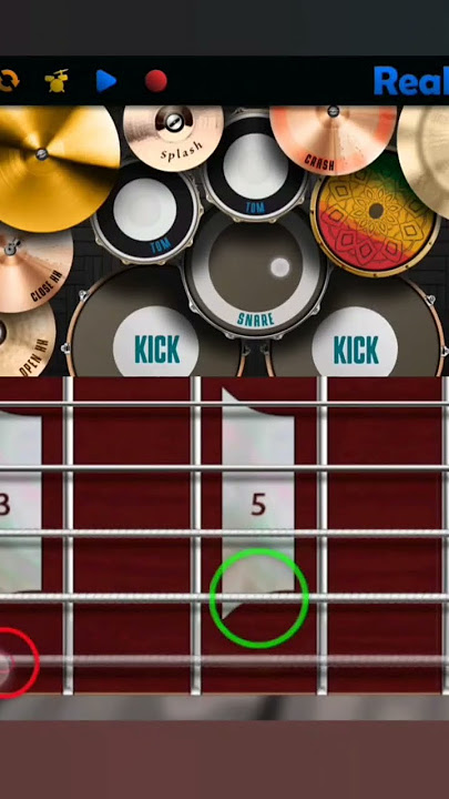 instrumen lagu jengah real guitar di handpone #realdrum #laguviral #realguitar #jengah
