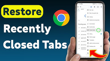 How to Restore Recently Closed Tabs in Google Chrome (Updated)