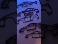 3d printed car wall art silhouette #3dprinting
