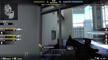 CS GO: 1 VS 4 Clutch With Caplet