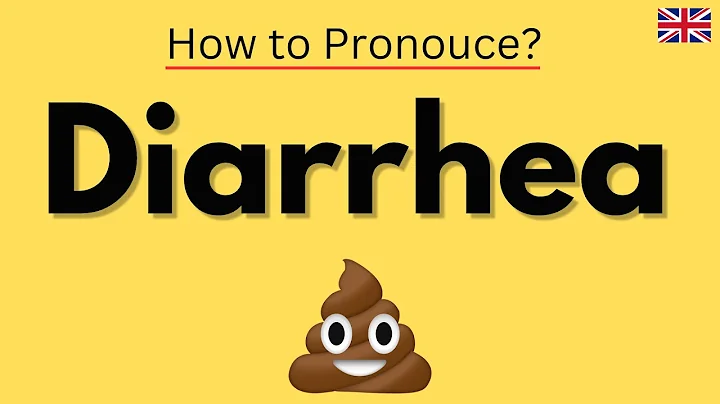 🇬🇧 How to pronounce DIARRHEA in English | Study English