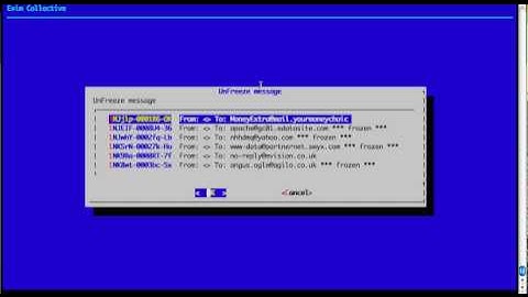 MCollective and Exim