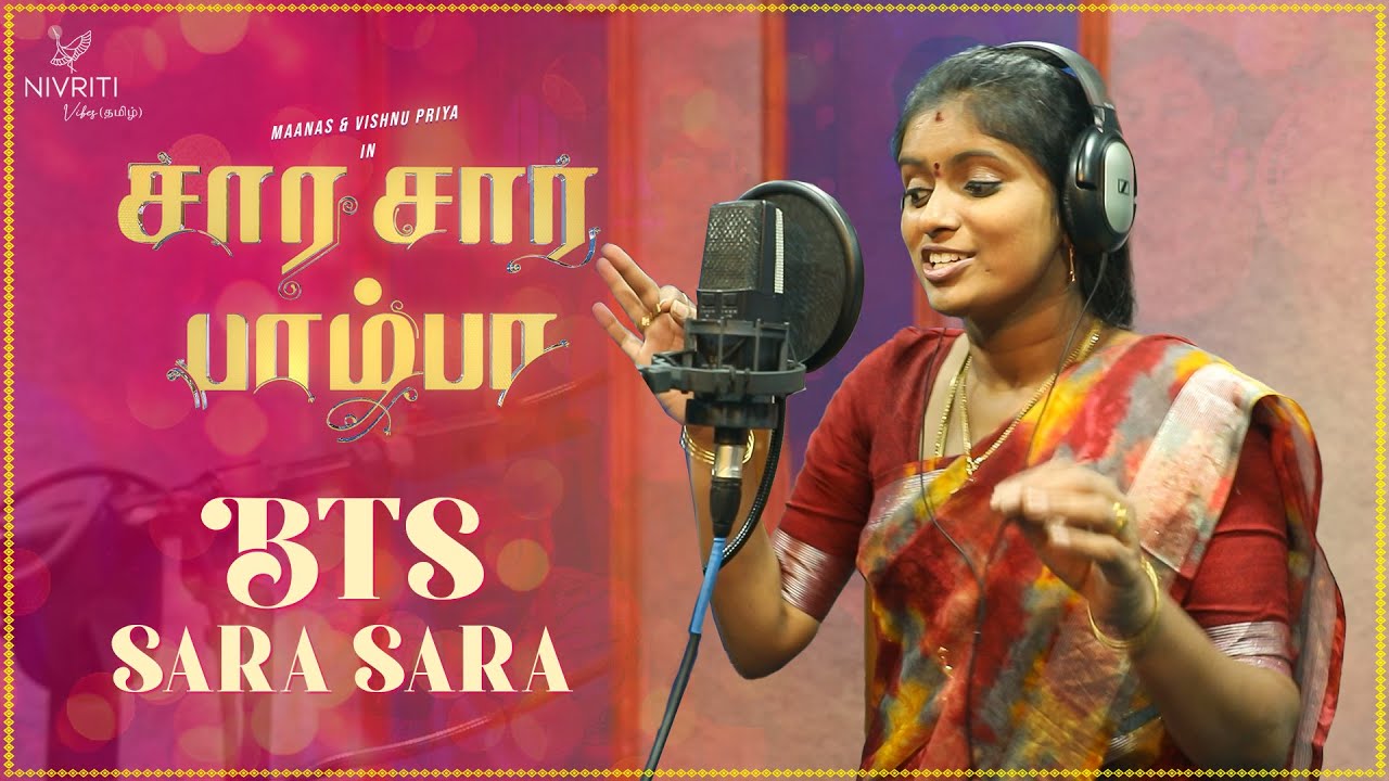 Sara Sara Pamba BTS   Rajalakshmi Latest Song 2023  Saketh  New Tamil Songs Videos