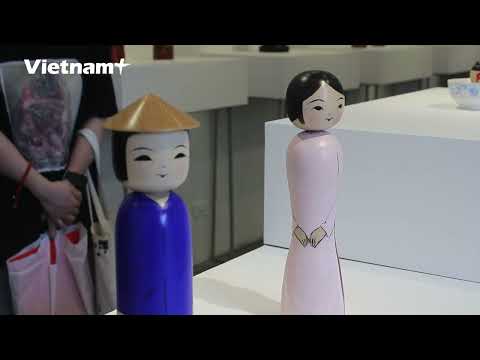 Video Khi búp bê Nhật Bản diện áo dài, áo bà ba Việt Nam - youtube