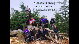 Maasser El Chouf - Barouk cedars natural reserves Hike  --  محمية ارز معاصر الشوف - الباروك