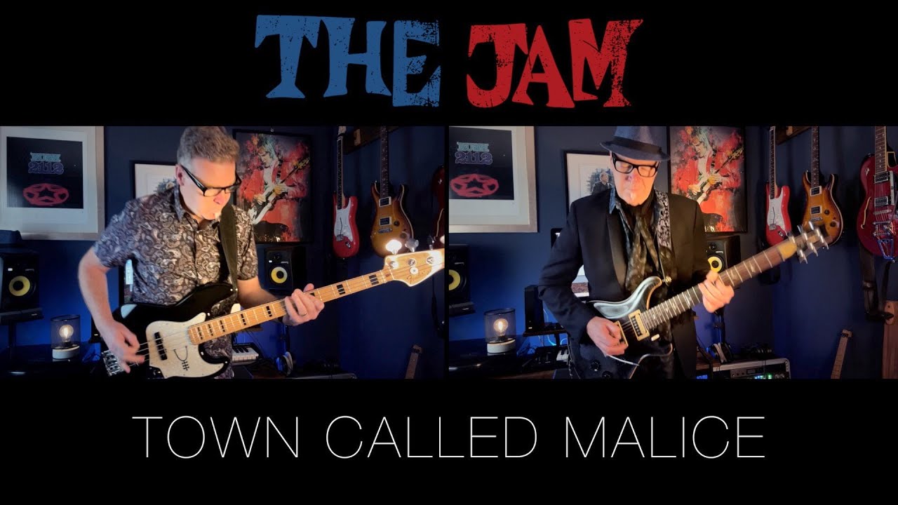 The Jam Town Called Malice Instrumental Cover YouTube