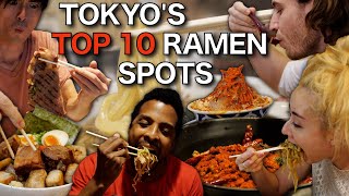 Tokyo’s Top 10 Ramen Spots | Ultimate Japan Bucket List 4K