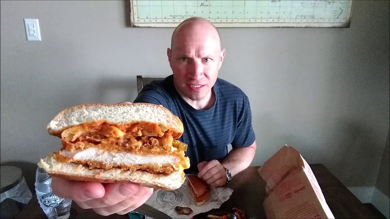 Review 13 Wendy's Bacon Jalapeno Chicken Burger and Bacon Jalapeno
