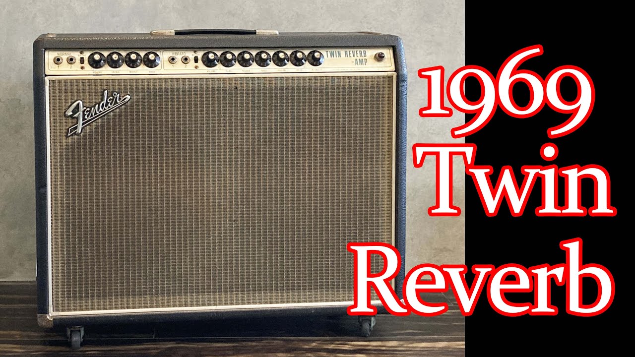 Legendary Gear] Fender 1969 Twin Reverb Drip Edge - YouTube