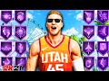 The POWER of 150+ MAXED BADGES in NBA 2K21...