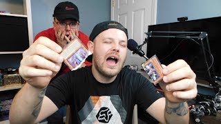 HE JUST RIPPED MY SECRET RARE CARD! (Not Clickbait)