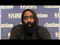 James Harden Postgame Interview - Game 5 - Celtics vs Nets | 2021 NBA Playoffs